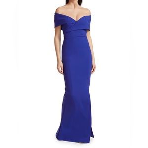 Chiara Boni La Petite Robe Stretch Jersey Fishtail Gown. Size 14. Retail:$995.